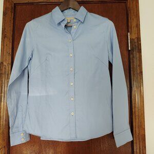 Banana Republic Non-Iron Fitted Long Sleeve Button Down Shirt